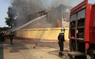 Incendie dans des locaux de l'Hôtel des monnaies à Alger