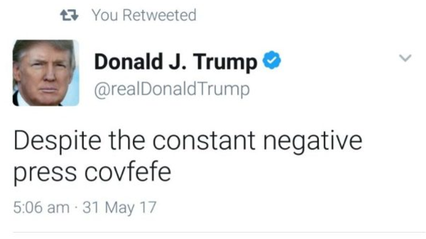 لغز تغريدة ترمب.. هل أضاف مفردة جديدة للإنجليزية؟