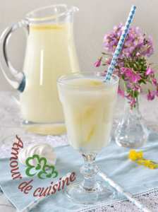 cherbet au citron, limonade algerienne du ramadan