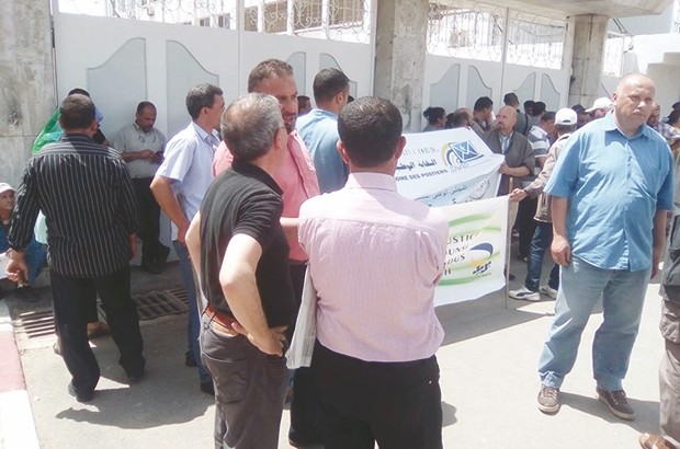 Sit-in et marche de l'intersyndicale de Béjaïa