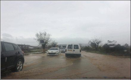 أمطار طوفانية تتسبب في فيضانات و تعزل عدة أحياء بالطارف