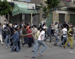 شجار بالأسلحة البيضاء بين أنصار 