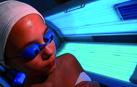 Les accro au bronzage