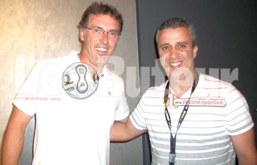 Laurent Blanc de nouveau au Buteur : «J'encourage Zidane à devenir entraîneur»