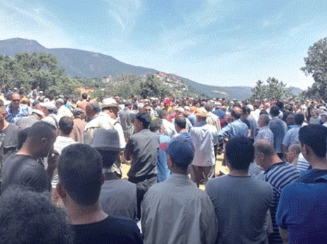 Akfadou : Une grande foule aux funérailles de Moussa Karbache