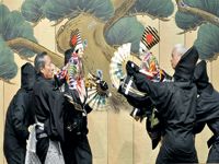 LE SPECTACLE DU THEÂTRE BUNRAKU, 'LE RENARD BLANC