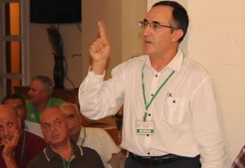 Brahmia aujourd'hui devant la presse                                    MC ALGER-CSA