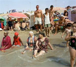 Derniers jours de farniente avant la rentrée                                    Jijel, plages de la corniche