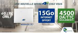 Une offre exceptionnelle au profit des clients 4G LTE.