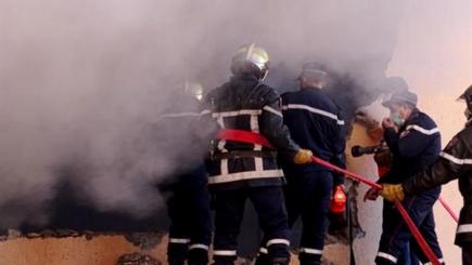 حريق بالشركة الجزائرية للمواد العازلة بعين تموشنت