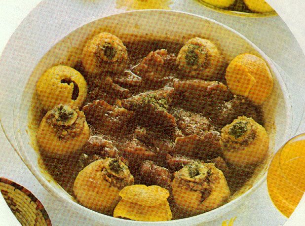 Pommes farcies aux pruneaux