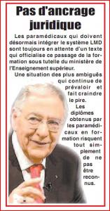 formation à la carte....sanitaire