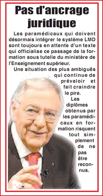 formation à la carte....sanitaire