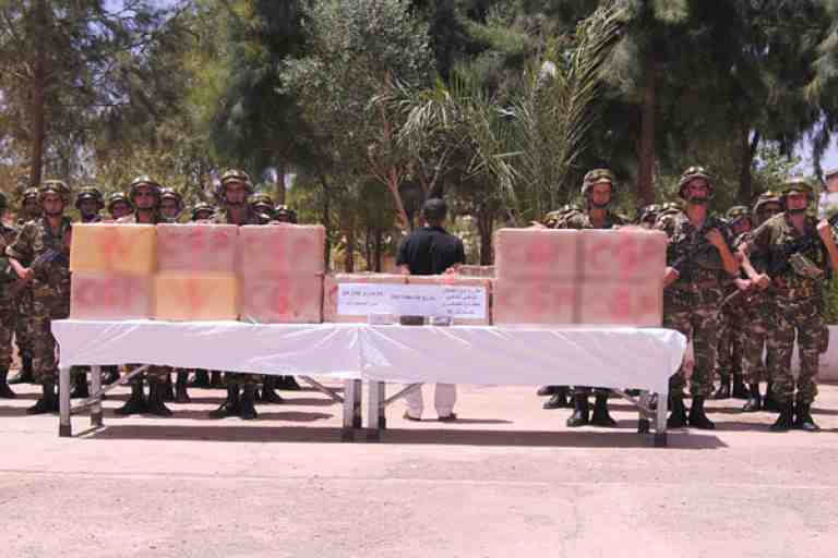 ضبط 12 قنطارا من الكيف ببشار وتلمسان