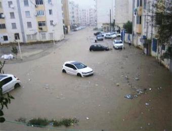 أمطار طوفانية تجرف القبور وعائلات في العراء بتبسة                                    وعود السلطات في مهب الريح