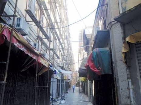 Les échafaudages de toutes les inquiétudes