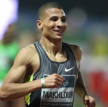 Makhloufi arrache la médaille d'or                                    MEETING DE ZAGREB