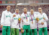 Jeux Paralympiques de Londres/ Lancer de poids                                    Un podium à 100 % algérien, une première