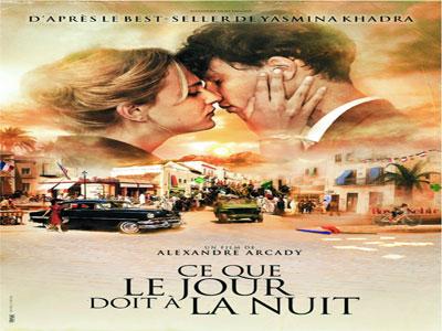 Lorsque le talent d'Alexandre Arcady et de Yasmina Khadra se rencontrent                                    Projection du film Ce que le jour doit à la nuit à la Salle El Mouggar