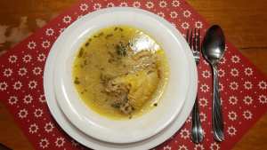 CHORBA BEIDA - SOUPE AU POULET
