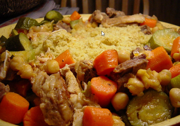 COUSCOUS D'ZIRI A L'AGNAU