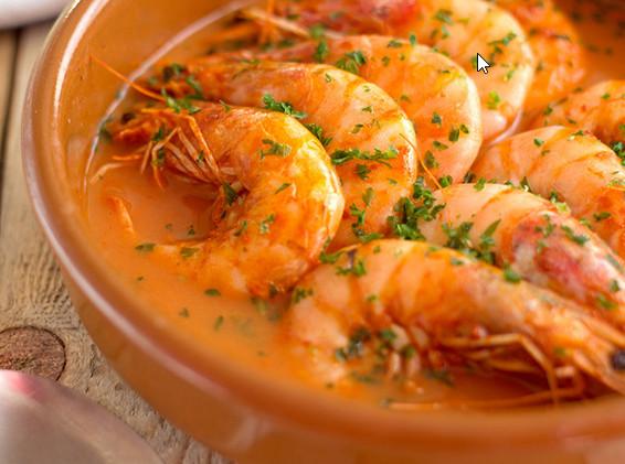 CHTITHA QAMROUN - CREVETTES EN SAUCE