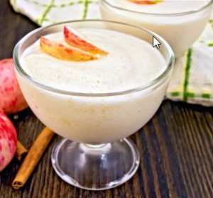 CREME CITRONEE AU COULIS DE POMMES