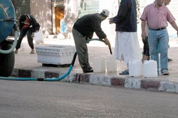 Yakouren sans eau potable