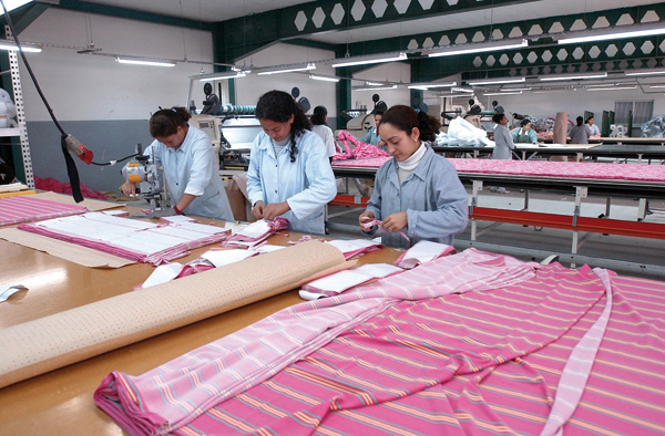 Visite d'une délégation turque dans le domaine des textiles                                    Rencontres B to B algéro-turques