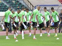 Le onze algérien entrant