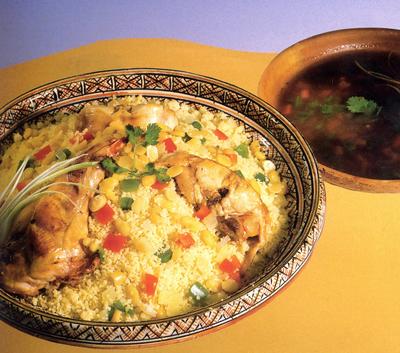 Couscous au perdrix