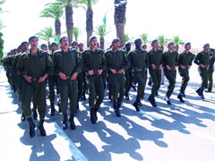 320 nouveaux gendarmes auxiliaires promus                                    13e promotion du CRGN d'Oran