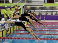 Championnats d'Afrique de natation (100 m pap) : médaille de bronze pour l'Algérien Sahnoune