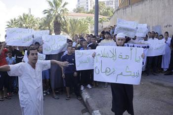 Tentatives de marche à Bab El Oued et Kouba