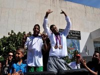 Jeux paralympiques : bain de foule et réception en l'honneur des médaillés oranais