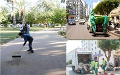 Vaste chantier de mise à niveau urbaine                                    Constantine, programme national de nettoiement des villes