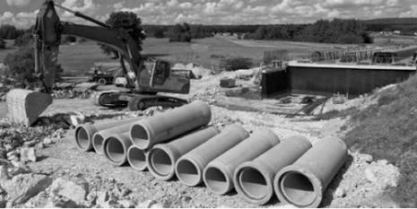 Les travaux au ralenti