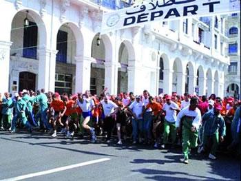 30 pays attendus                                    4E MARATHON DE LA VILLE D'ALGER