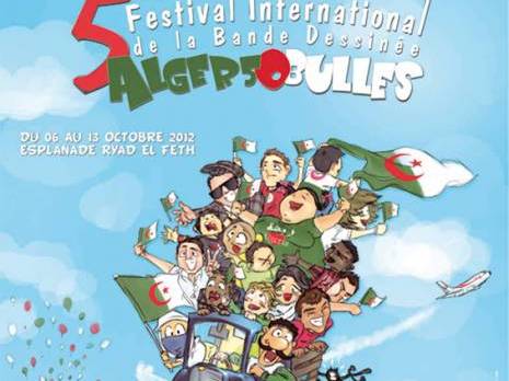 «Alger, 50 bulles»                                    Festival international de la bande dessinée d'Alger