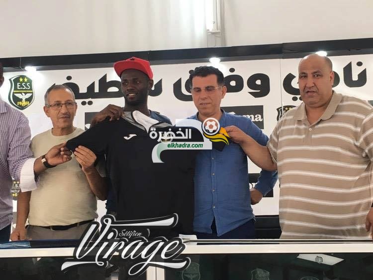 وفاق سطيف يتعاقد مع الجابوني فرانك أوبامبو