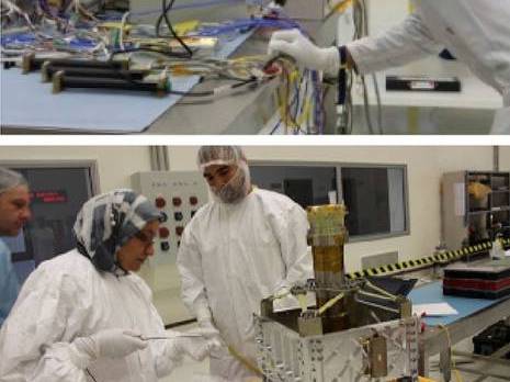 La constellation des satellites algériens