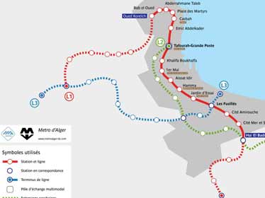 Selon un cadre du métro d'Alger le recours à Siemens s'impose dans les lignes en voie de réalisation