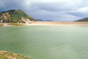Le barrage de Bouhamdane à Guelma pratiquement à sec