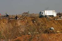 Aménagement du site d'une future décharge de déchets solides                                    Guelma