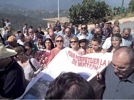 Hommage au militant des causes justes