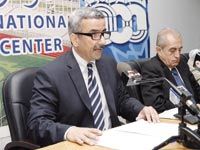 Conférence de presse du MJS                                    Tahmi : 'Nous devons faire une halte au sujet du professionnalisme