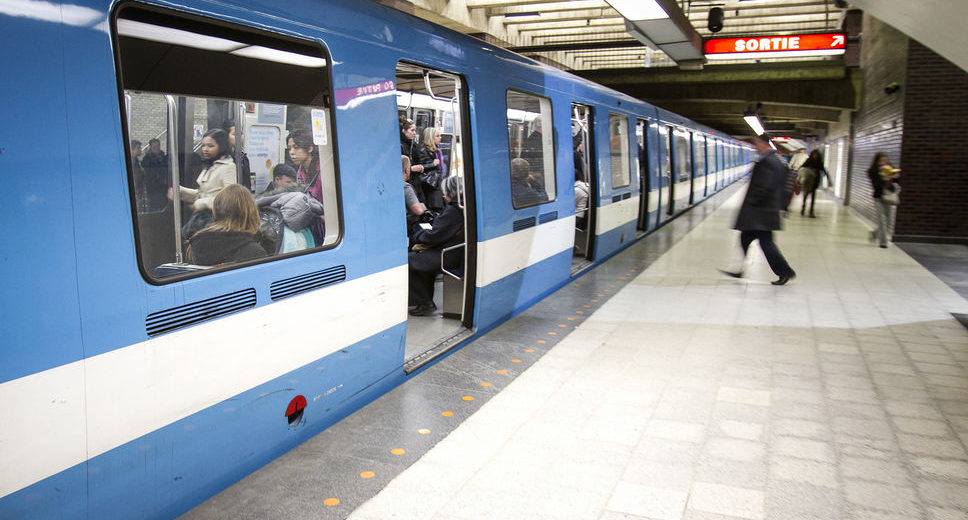 المترو في مونتريال تعطّل 183 ساعة عام 2016