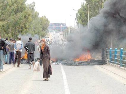 Les habitants de Boudouaou El-Bahri bloquent un axe routier