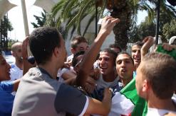 استقبال خرافي للبطل الأولمبي في مدينته سوق أهراس