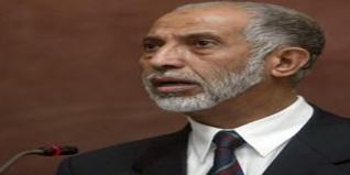 Rassemblement des membres du mouvement de redressement du parti FLN demandant le départ de Belkhadem